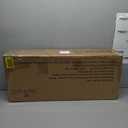 RiverRidge Monroe Two-Door Floor Storage Cabinet - Bathroom Storage Cabinet with Adjustable Shelves - Soft-Close Doors White Finish with Matte Black Handles