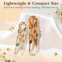 French Hair Pins,6PCS U Shape Elegant Women Prestige Hair Pins, Acrylic Hair Accessories for All Hair Types, Effortless Updos