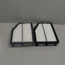 Forccord 2-Pack Engine Air Filter Fits for Honda CR-V 2.4L 2016 2015 Air Filter Replacement 17220-5LA-A00 Car Accessories