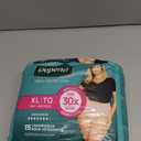 Depend Fresh Protection Adult Diapers, Incontinence Underwear for Women, Disposable, Maximum, XL, Blush, 15 Count