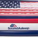 SoundAsleep Dream Series Luxury USA Air Mattress with ComfortCoil Technology & Built-in High Capacity Pump for Home & Camping- Double Height, Adjustable, Inflatable Blow Up, Portable - Queen Size