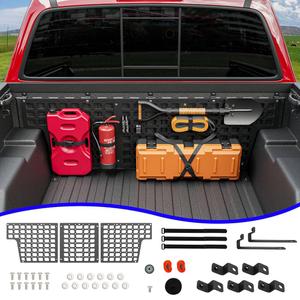 SZYANG Front Bed Molle Panel Compatible with 2005-2023 Toyota Tacoma Truck Bed Panel System Replacement for 2005-2023 Toyota Tacoma Accessories