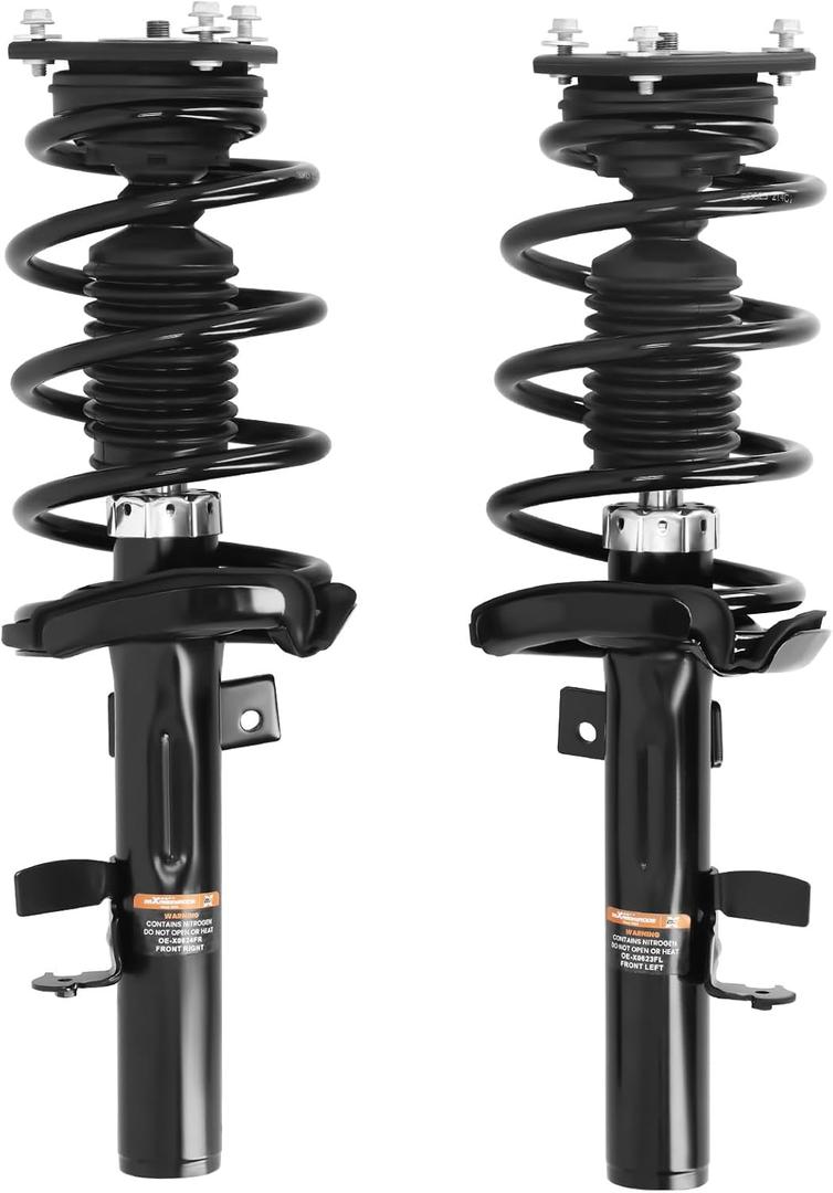 maXpeedingrods 2Pc Front Struts for Ford Focus 2012-2013, 172523 172522 Shock Absorber Struts with Coil Spring