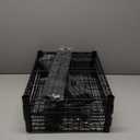 BestOffice 5-Shelf Storage Shelves, Adjustable Shelving Unit Wire Shelving Metal Shelves,11.8" D x 16.7" W x 47.6" H,Black