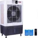 Hexago 10000 CFM Swamp Cooler, Evaporative Air Cooler with 3 Speeds, 29 Gal Tank, Remote & Timer, Water Shortage Alert, 9 FT CordFor Indoor/Outdoor/Patio/Garage, ETL Listed