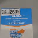 Power Theory Designed for iPhone 14 Pro Max Screen Protector and Camera Lens Protectors with Easy Install Kit [Premium Tempered Glass], [9H Hardness] 2+2 Pack