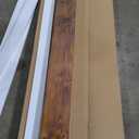 Fun Memories Fireplace Mantel - Handcrafted Hollow Rustic Solid Wood Fireplace Shelves, Wall Mounted Floating Shelf with Invisible Heavy Duty Wood Bracket, 48" x 8" x 5", Brown (Provincial Finish)