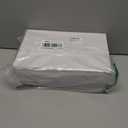 Block Heel Wedding Sandals Pearl Heels Wedding Shoes for Bride Open Toe Bridal Shoes (6, White)