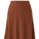 PRETTYGARDEN Two Piece Skirt Set for Women 2025 Summer Spring Dressy Casual Knit Travel Vacation Matching Lounge Outfits (Small, Dark Brown)