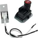 Gas Grill Igniter 80475 Igniter Switch Electronic For Weber Q120 Q220 Gas Grill, Compatible With 516002 Q120, 516501 Q120, 566002 Q220