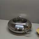 DELUXE 14" Hybrid Ceramic Nonstick Frying Pan with Lid for Daily Cooking