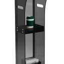Acrylic Podium Stand, Pulpits for Churches, 47.5inch Modern Lecterns & Podiums with Storage Shelf for Classroom, Weddings, Conference, Concert, Professional Presentation Podiums