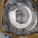 Bedsure GentleSoft Sherpa Fleece Twin Blanket for Couch, Non-Heated, Thick and Warm Throw for Women and Men, Soft Fuzzy Plush Blanket for Winter, Grey, 60x80 Inches