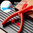 2 x Crawfish Peeler Tool, Crayfish and Shrimp Shelling Device, Convenient and Smart Crayfish Sheller for Families and Restaurants (Red, 3 Pcs)