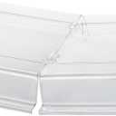 Winco Dome Cover, Full-size, Hinged Opening, PC, Medium, Compact