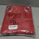 BGment Room Darkening Curtains 63 Inches Long - Grommet Thermal Insulated Drapes Window Treatment Curtains for Bedroom, 2 Panels, 52 x 63 Inch, Red