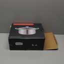 AuFranc Hybrid Nonstick 6 Quart Stainless Steel Stockpot with Glass Lid, Induction Stock Pot with Honeycomb Carving, Non-stick Soup Pot Compatible with All Cooktops, Non-Toxic, Dishwasher & Oven Safe