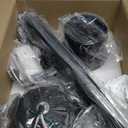 42" Ceiling Fans with Lights-Low Profile Ceiling Fan with Light and Remote/APP Control,Flush Mount,DC Reversible,LED Dimmable Blakc Ceiling Fans for Bedroom,Indoor/Outdoor Patio Use (Black)