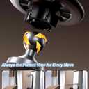 Gym Magnetic Phone Holder Mount for MagSafe Dual Magnet Magnetic Phone Mount All Metal, Strong Grip Phone Holder for iPhone 16 15 14 13 Pro Max, Compatible with Android, Gym Essentials