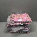 COKAOBE Iridescent Pink Shimmer Wall Backdrop, 24PCS Square Sequin Shimmer Backdrop Panel, Photo Backdrops for Birthday, Anniversary, Wedding, Graduation & Bachelorette Party Decoration