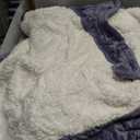 ESTINGO Heated Blanket Throw Electric Throw Blanket with 5 Heating Levels & 4 Hours Auto Off, Heating Blanket with ETL & FCC Certification, Machine Washable for Home Office, 50" x 60", Lavender Purple