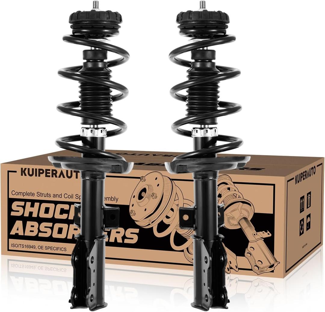 KUIPERAUTO Complete Front Shocks Struts w/Springs Compatible for 2010-2016 Cadillac SRX 172909, 2PCS