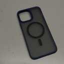 TORRAS for iPhone 13 Pro Max Case [Fit for MagSafe][12FT Military Grade Drop Tested] Magnetic Translucent Shockproof Slim Tough Anti-Fingerprint Case for iPhone 13 Pro Max, Black