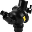 11538671517 Engine Coolant Thermostat Housing Assembly for BMW 528i 530i 740i 740Li 2010-2013 3.0L