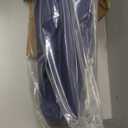 Blissun 9' Outdoor Patio Umbrella, Outdoor Table Umbrella, Yard Umbrella, Market Umbrella with 8 Sturdy Ribs, Push Button Tilt and Crank (Navy Blue)