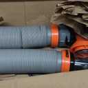 Camco Rhino X 20-Ft Camper/RV Sewer Hose Kit - (2) 10-Ft Heavy Duty RV Septic Hoses - Designed to Hold Shape & Stay in-Place - Includes 4-in-1 RV Adapter & 360 Swivel RV Sewer Hose Fittings (39390)