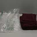 Ultra Soft 3 Pack Cotton Towel Set, Contains a Bath Towels 28x55 inch, a Hand Towels 16x24 inch & a Wash Coths 12x12 inch, Ideal Everyday use, Compact & Lightweight - Burgundy