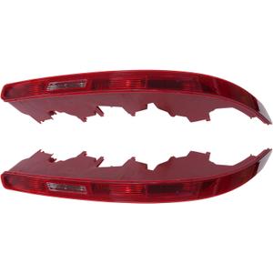 ApplianPar Left and Right Side Taillamp Rear Lower Bumper Tail Light Reverse Stop Fog Lamp Housing Lens for Audi Q7 2006-2015