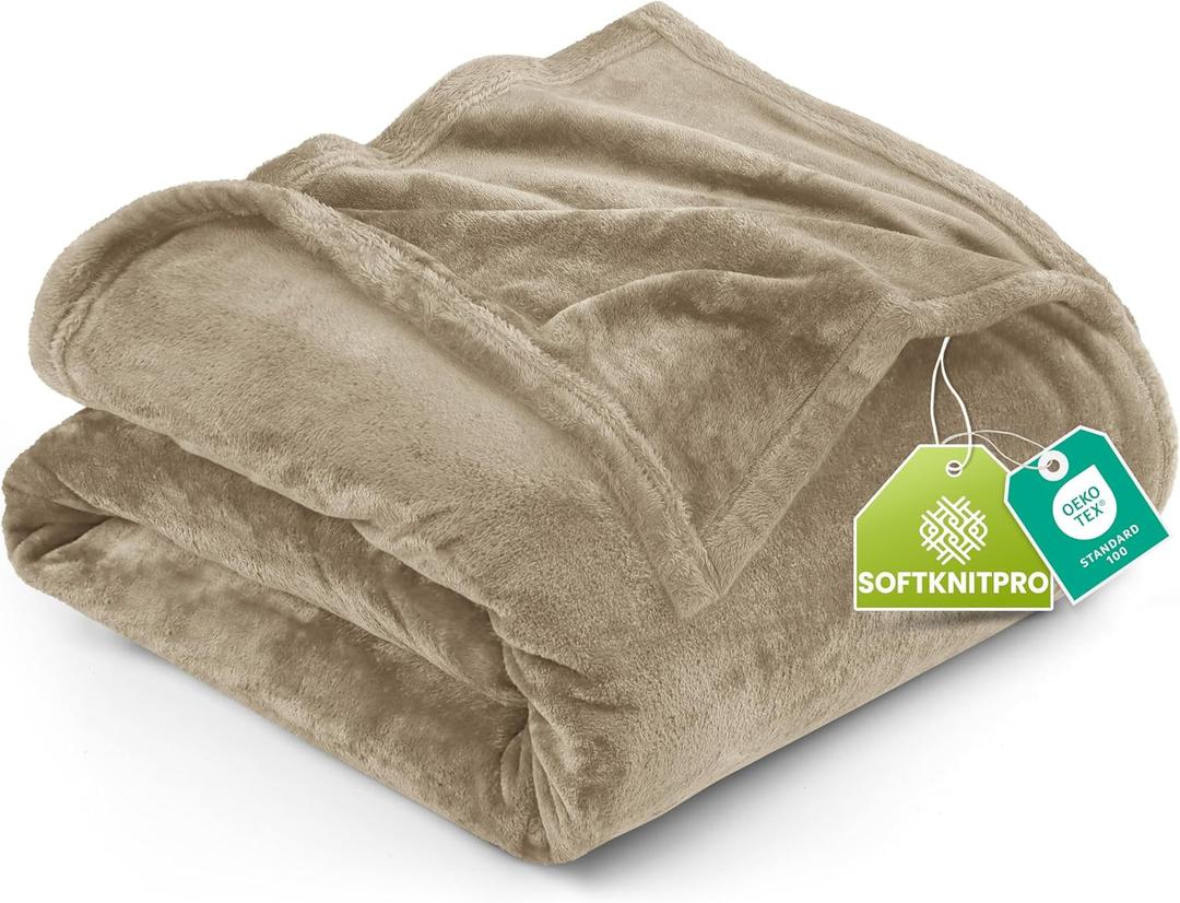 Fleece blanket and Pillowcases, King Size