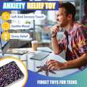 Fidget Toys For Teen Boys Adult, 1000pc Metal Cool Gadgets Gift Quiet Office Desk Sensory Stress Fidgets Beads Balls Stones Toy Anxiety Relief Items For Teen Girls ADHD Autism Autistic Ferrite Putty