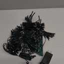 Christmas Tree Lights, 400 LED Cascading Twinkle Waterfall Lights with 8 Light Modes & Memory Function, 6.6FT x 16 Lines Outdoor Xmas Light for Christmas Tree Toppers Decoration - Warm White