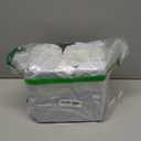 Cabilock Ceramic High-Footed Fruit Tray Decorative Fruit Bowl for Kitchen Counter Ideal for Party Snack Dessert Display Black