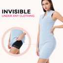 Nebility Plus Size Shapewear Tummy Control Underwear Butt Lifting Panties Hi-Waist Trainer Body Shaper Short Thigh Slimmer (M)