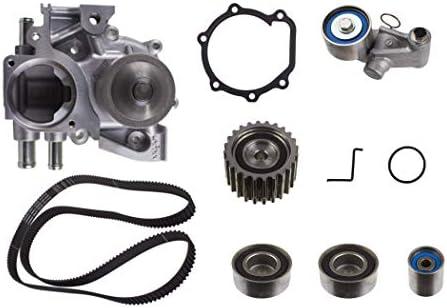 AISIN TKF-012 Engine Timing Belt Kit with Water Pump - Compatible with Select Subaru Impreza, WRX STI