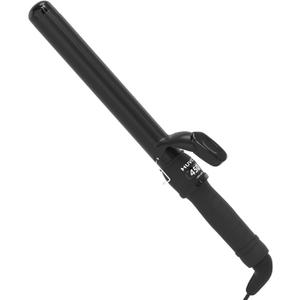 1-1/4 Inch Curling Iron - Ceramic Curling Iron, Fast Heat Function LCD Display 180F-450F Adjustable, Long Lasting Beach Waves, Dual Voltage Curler, Heat Resistant, Black