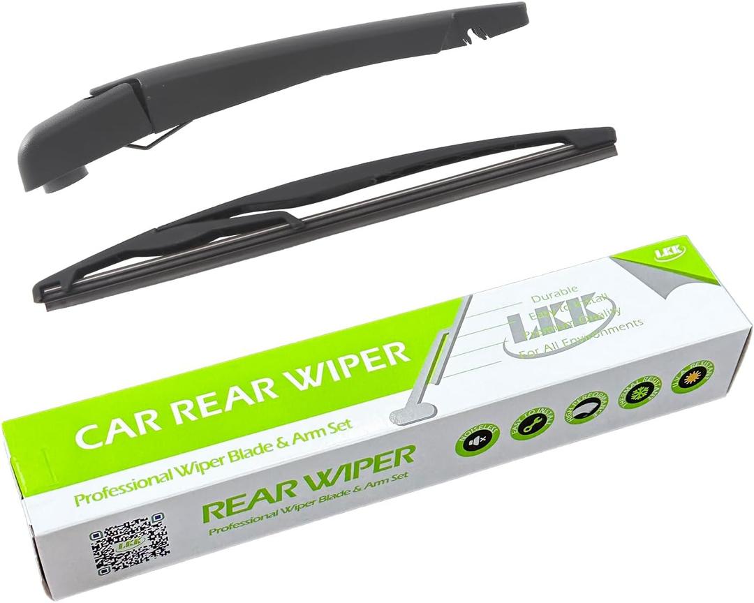 LKK Rear Windshield Wiper Arm Blade Kit Compatible with Chevrolet Chevy Sonic Hatchback 2012-2020 Rear Window Wiper Assembly Set