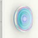 PopSockets Phone Grip with Expanding Kickstand, Adhesive Grip - Translucent Clear Iridescent