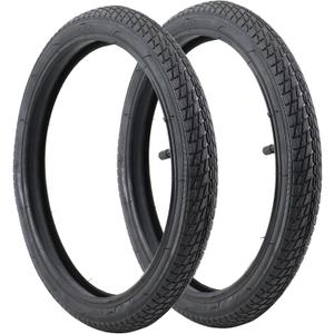 2 Set 161.75 Tires and Inner Tubes,16" Rear Wheel Replacement Inner Tubes and Tires Compatible with SE/Pro/Flex/SU/Ironman Gear Jogging Troller Models BOB 3-Wheeler