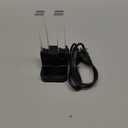 FastSnail Charging Dock Compatible with Nintendo Switch for Joy Con & OLED Model Controller with Lamppost LED Indication, Charger Stand Station with Charging Cable (black)