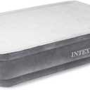Intex Comfort Dura-Beam Airbed Internal Electric Pump Bed Height Elevated (2020 Model)