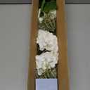 Yastouay 3 Pcs Real Touch Hydrangea Artificial Flowers, 21" White Full Faux Hydrangea Flowers Latex Fake Flowers for Home Decor Party Floral Arrangements Wedding Bouquets Centerpieces Outdoor Decor