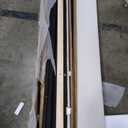 Modern Classic White Upholstered Cotton Wingback Bed - Queen