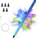 Stylus Pen for iPad 2018-2023 with Palm Rejection, Active Pencil for iPads 10th/9th/8th/7th/6th, for iPad Pro 11/12.9 inch, for iPad Air 5th/4th/3th Gen, for iPad mini 6th/5th Gen(Gradient Blue)