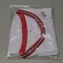 YWIES Plain Basketball Jersey, Blank Team Uniform, Hip Hop Hipster Short Sleeveless Active Shirts (M, White-red)