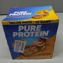 Pure Protein Chocolate Peanut Butter Protein Bars 20g Protein, 3g Sugar, 190 Calories (12 count) Low Sugar* High Protein Snack - Gluten Free - Perfect for a Healthy Snack (EXP 05/06/27)