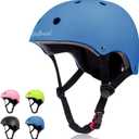 Besttravel Kids Helmet, Toddler Adjustable Kids Ages 3-8 Years Old Boys Girls Multi-Sports Safety (Blue)